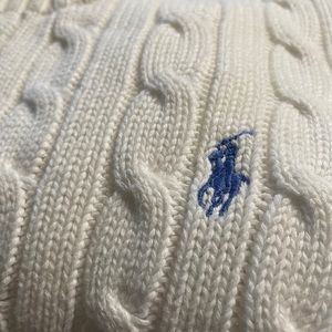 Ralph Lauren White Sweater